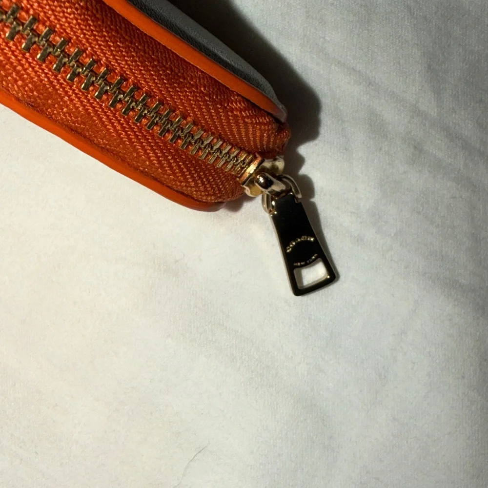 Coach Halloween Candy Corn Leather Coin Pouch - Picture 8 of 8